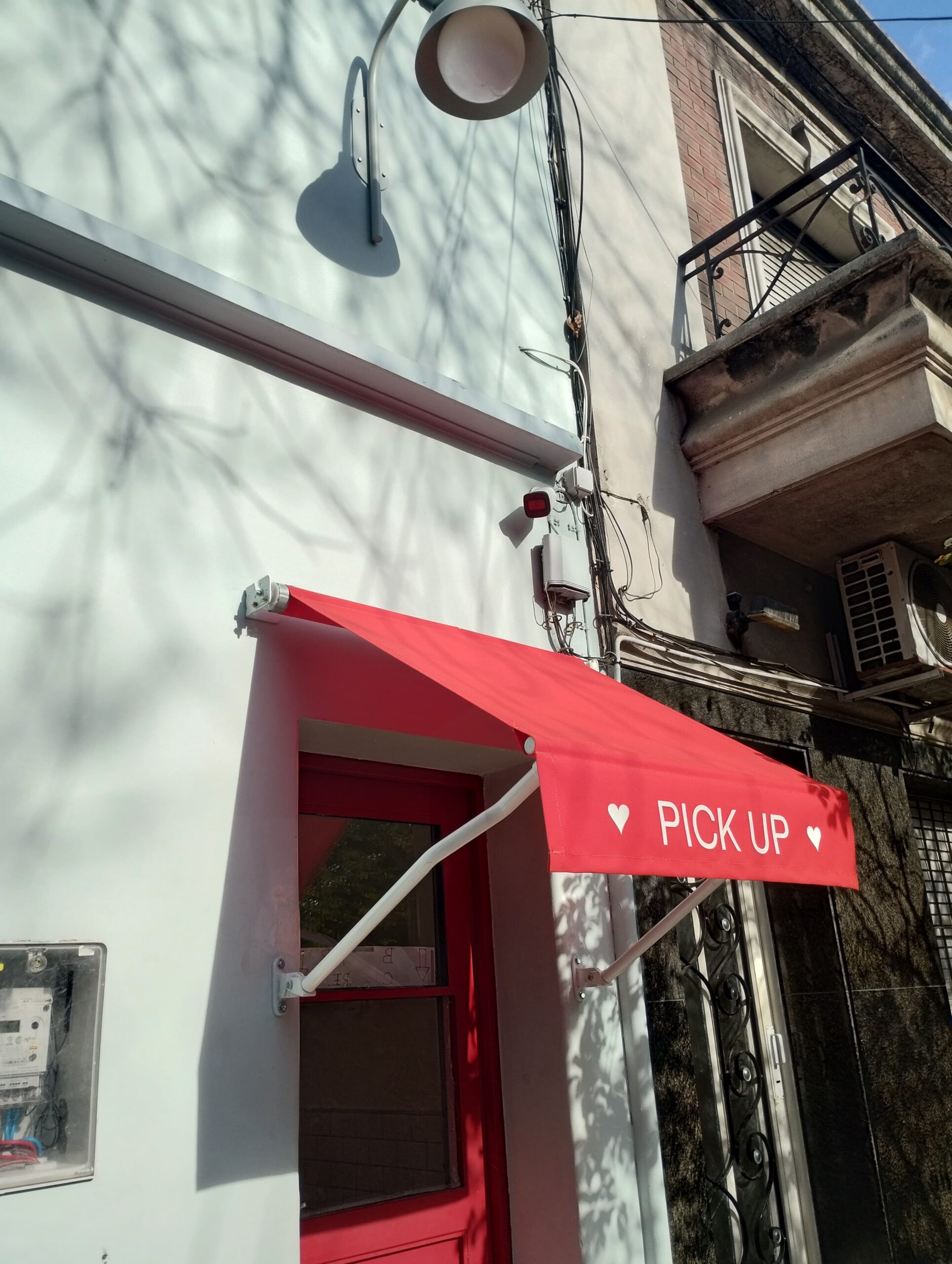 Toldo punto recto instalado - trabajo 3