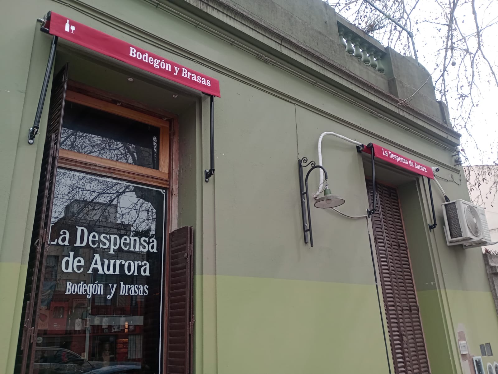 Toldo punto recto instalado - trabajo 6