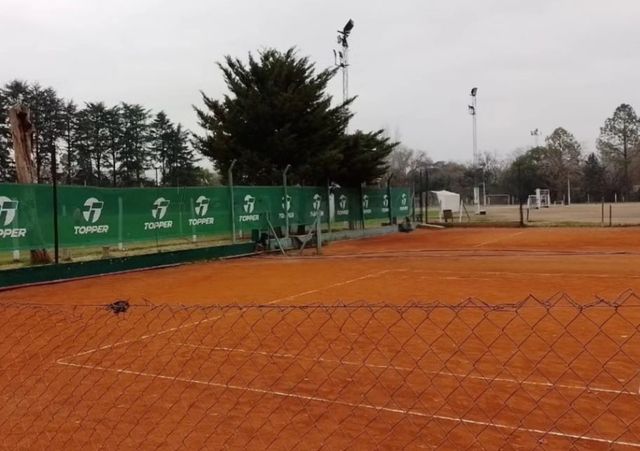 Lona a medida para cancha de tenis